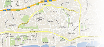 map of marbella