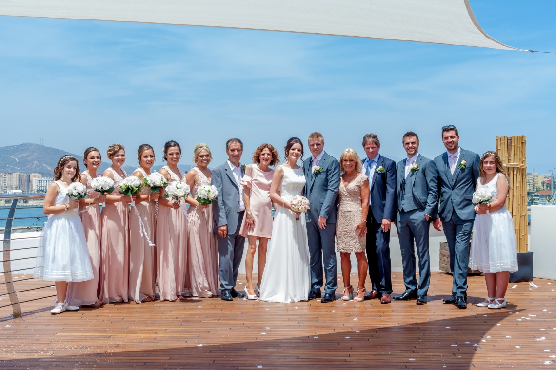 Wedding #2812 - Sunborn Gibraltar & Don Carlos - Luisa & Nick