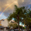 Rainbow from Calle Gerald Brenan - Alhaurin el Grande